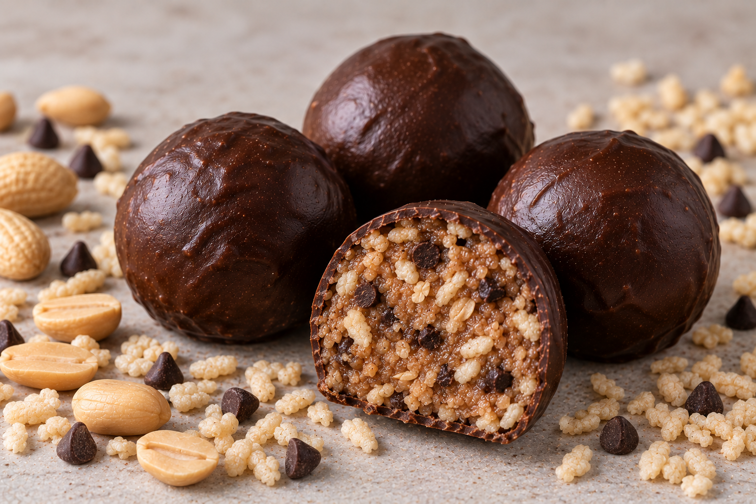 PB Power Crunch protein balls
