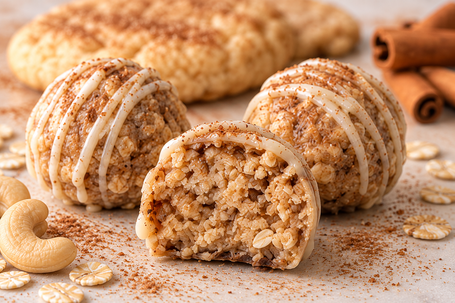 Snickerdoodle protein balls